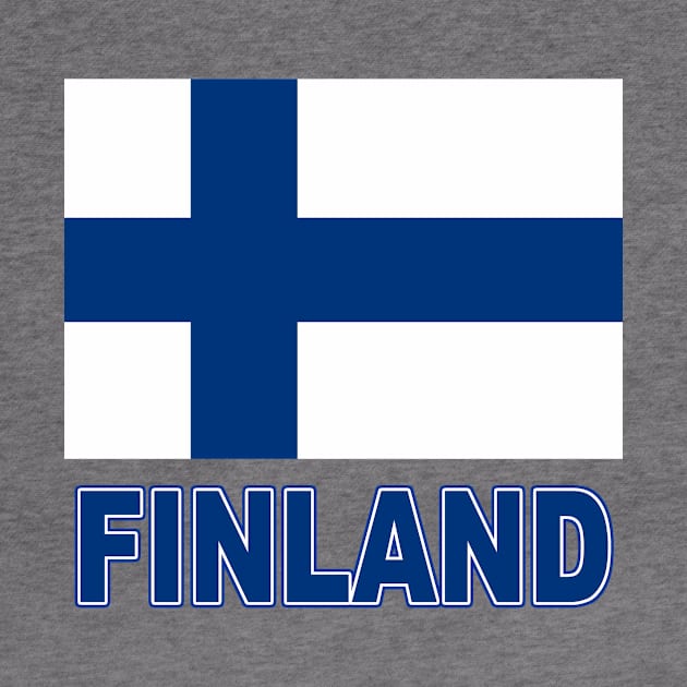 The Pride of Finland - Finnish Flag Design by Naves